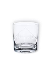 2 heavy based lowball glasses in