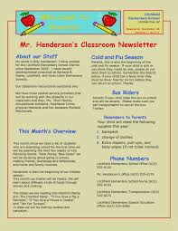 Classroom Newsletter Names Newsletter Names For Schools