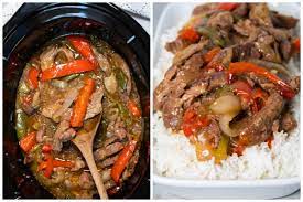slow cooker pepper steak the magical
