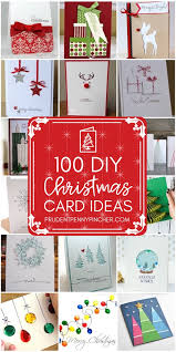 And all our handmade cards are fully customisable with your own special message both on front and inside, making them truly personals and special designs. 100 Best Diy Christmas Cards Prudent Penny Pincher