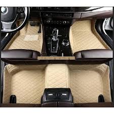 fit custom made leather car floor mats