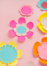How To Make Paper Plate Flowers