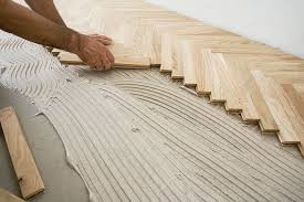 how to glue hardwood floors step by