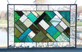modern stained glass design to decorate