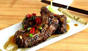 chinese spareribs with black bean sauce