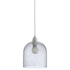 clear glass ceiling light shade