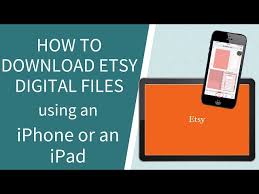 how to etsy digital files