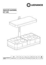 Indoor Garden Kit 450 Wt Ledvance