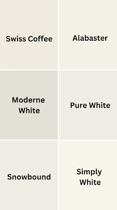 6 White Paint Colors For Any Space In