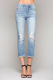 Vervet By Flying Monkey High Rise Distressed Cuff Jeans Nordstrom Rack