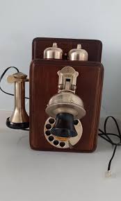 Vintage Wall Phone From Ericsson Mfg