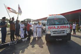 Perubatan kepada mereka yang sakit dan luka di medan perang. Perkhidmatan Ambulans 24 Jam Sempena Tahun Baru Cina Buletin Mutiara