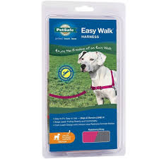 Petsafe Easy Walk Harness Raspberry Gray Medium
