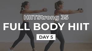 35 minute full body hiit workout with