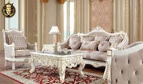 orleans european style white royal sofa