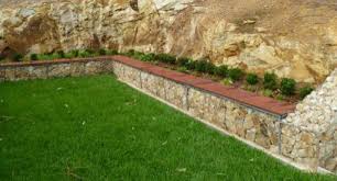 Stone Gabion Baskets Limestone Walls