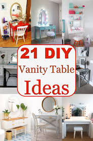 21 diy vanity table ideas and designs