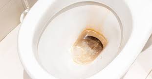 removing rust stains from toilets