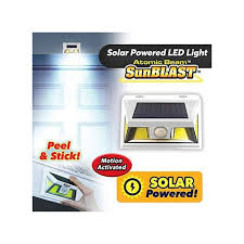 atomic beam sunblast solar powered led