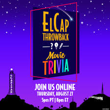 The more questions you get correct here, the more random knowledge you have is your brain big enough to g. The El Capitan Theatre On Twitter Introducing El Cap Throwback Movie Trivia We Ve Missed You You Ve Missed Throwback Thursday Next Thursday At 5pm Pt Join Us From Home As We Stream