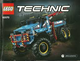 Instructions for lego 42070 6x6 all terrain tow truck. 42070 Lego Technic Bauanleitung Allrad Abschleppwagen Klickbricks