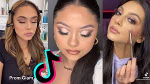 top prom makeup tutorials on tiktok