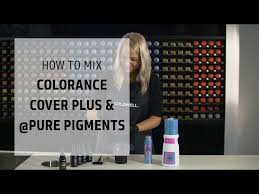 how to mix colorance cover plus with