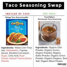 homemade taco seasoning recipe replace