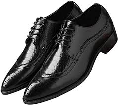 Shop for men's oxfords online at men's wearhouse. Amazon Com Oxford Shoes Men Brogue Pointed Toe Wingtip Lace Up Leather Formal Dress Shoes Black Tan Red Oxfords