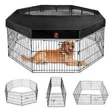 pet fence puppy crate kennel indoor