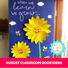 fun august clroom door ideas for