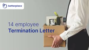 employee termination letter sles