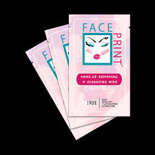 face print makeup removing wipes