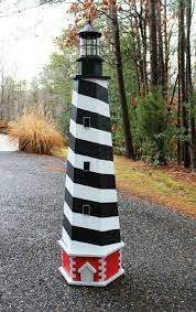 Build your own authentic cape hatteras ornamental lighthouse for your yard with the help from the lighthouse man. Plans To Build A Cape Hatteras Lawn Lighthouse Lighthouse Crafts Lighthouse Decor Diy Wood Plans