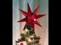 87 best christmas tree decorations to try this year. How To Make A Star Christmas Tree Topper Diy Star Christmas Ornament How To Make A 3d Paper Star Youtube