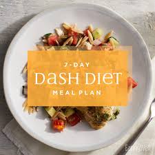 7 Day Dash Diet Menu Eatingwell