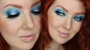 you blue eyeshadow tutorial blue