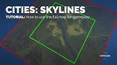 One of the first city skylines mods i've ever used and have been using. Cities Skylines 81 Tiles Mod Tutorial Youtube