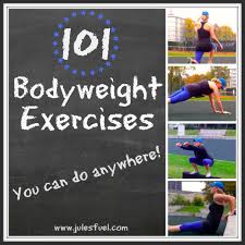 101 bodyweight exercises you can do