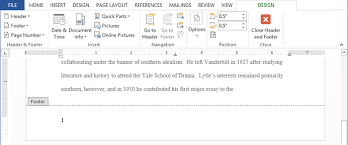  Setting Up MLA Header with Microsoft Word         Composition   st Page MLA