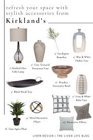 Save in style with kirkland's beautiful collection of discount home decor! Refresh Your Space With Stylish Home Decor Accessories From Kirkland S Liven Design