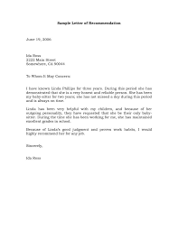 Sample Letter of Recommendation Recommendation Letter College     Sample Forms