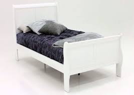 louis philippe twin size bed white