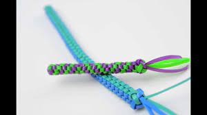 10) repeat until you reach the end of the chain. The Box Stitch Lanyard Classic Camp Crafts Youtube