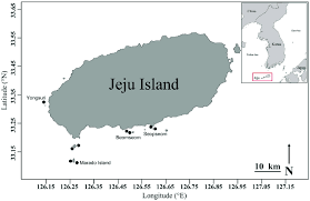 The island lies in the korea strait south of the south jeolla province. Jungle Maps Map Of Jeju Island And Korea