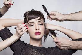 makeup your face like beauty salon