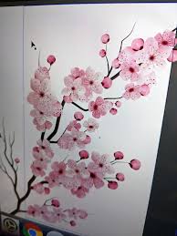 How To Make Cherry Blossom Wall Decor