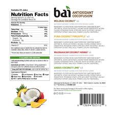 bai antioxidant cocofusion variety pack