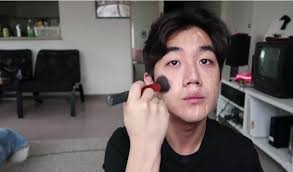 in china makeup is not just for women