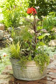 water container garden